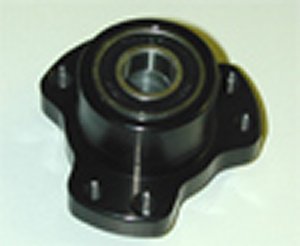 5/8 Front Wheel Hub Black